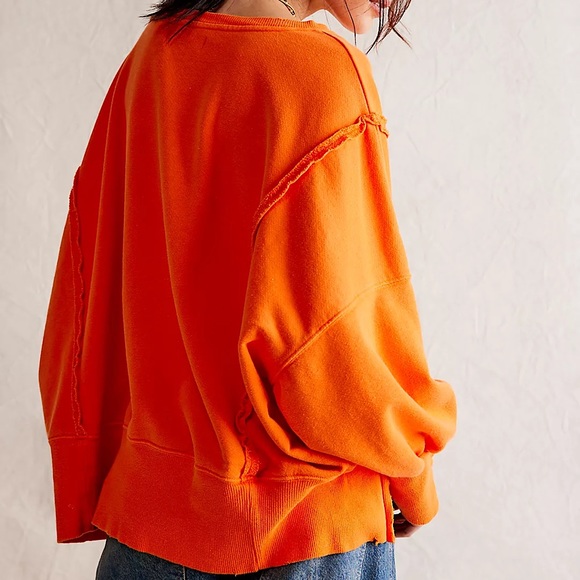 NEW Free People We The Free Camden Sweatshirt - Picture 7 of 13